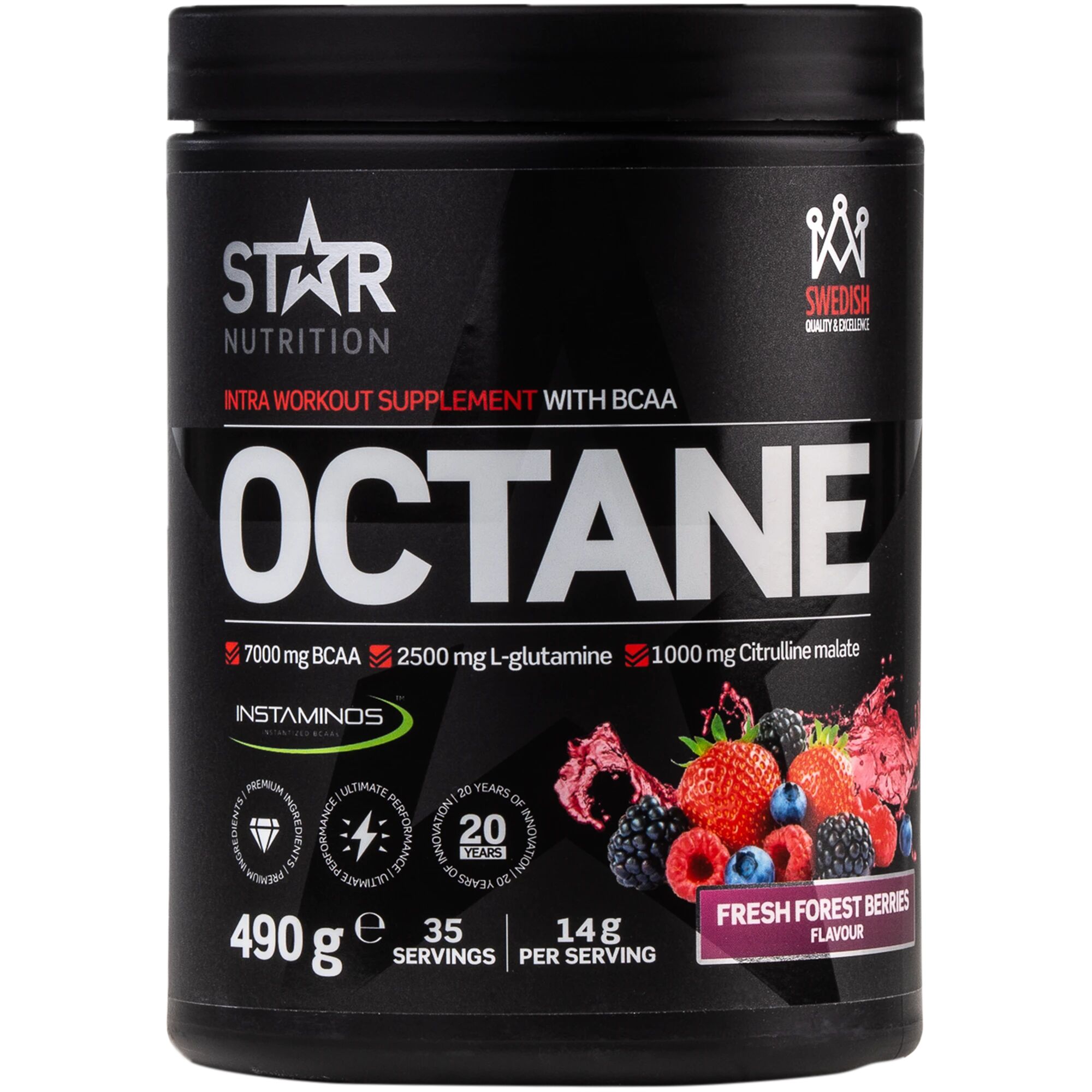 Star Nutrition Octane 490 g 490g Freshforestberries