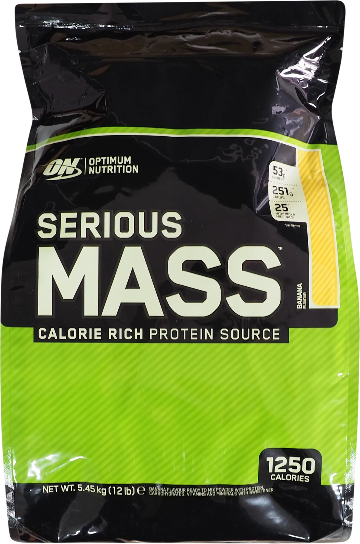 Optimum Nutrition Serious Mass 5450 g, proteinpulver 5600g BANANA