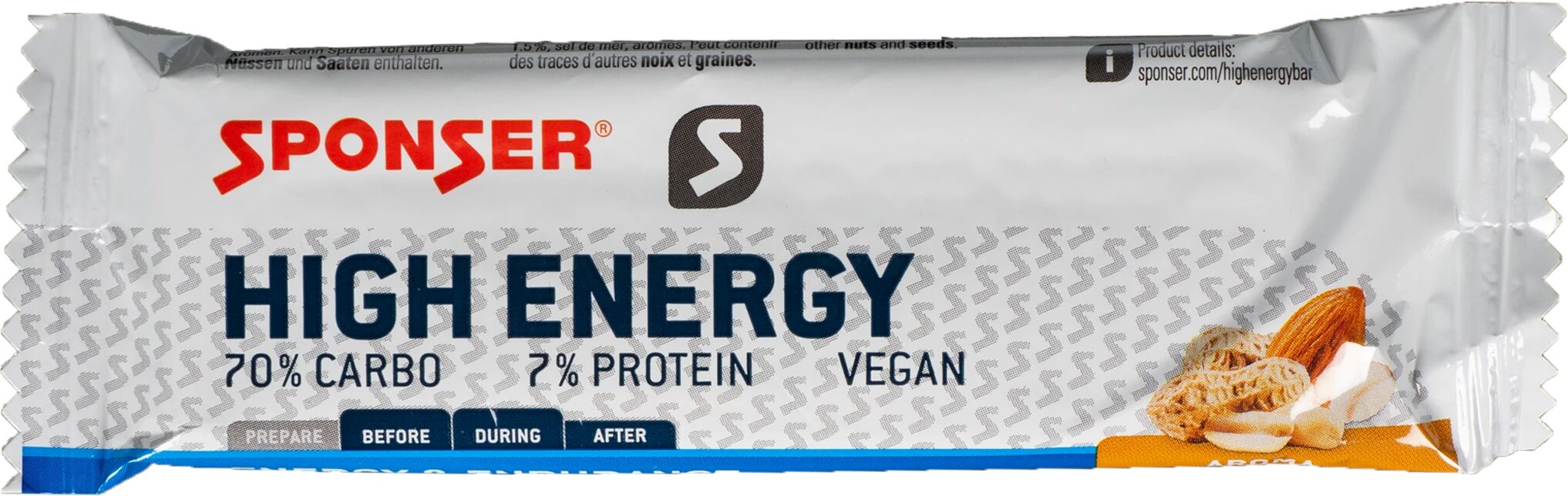 Sponser High Energy Bar Salty+Nuts  STD Salty+Nuts