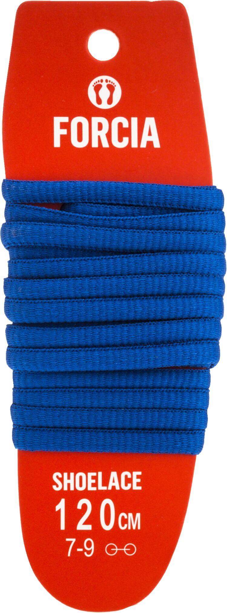 Forcia ShoeLace 120cm, skolisser 120cm Blue