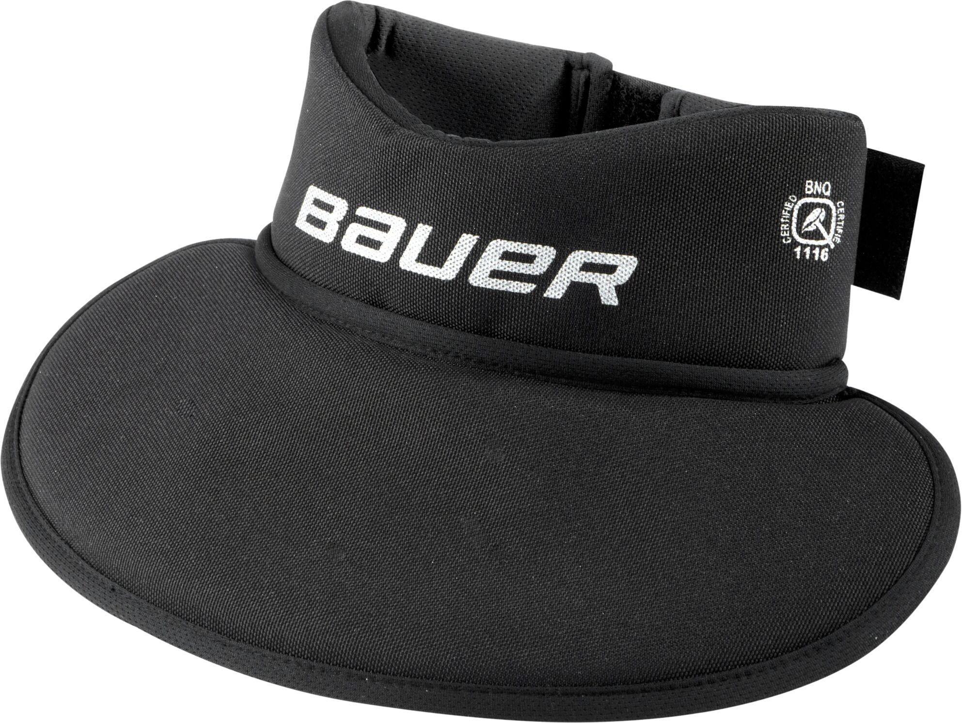 bauer Ng Nlp8 Core Neck Guard Bib, halsbeskyttelse barn/junior STD Black