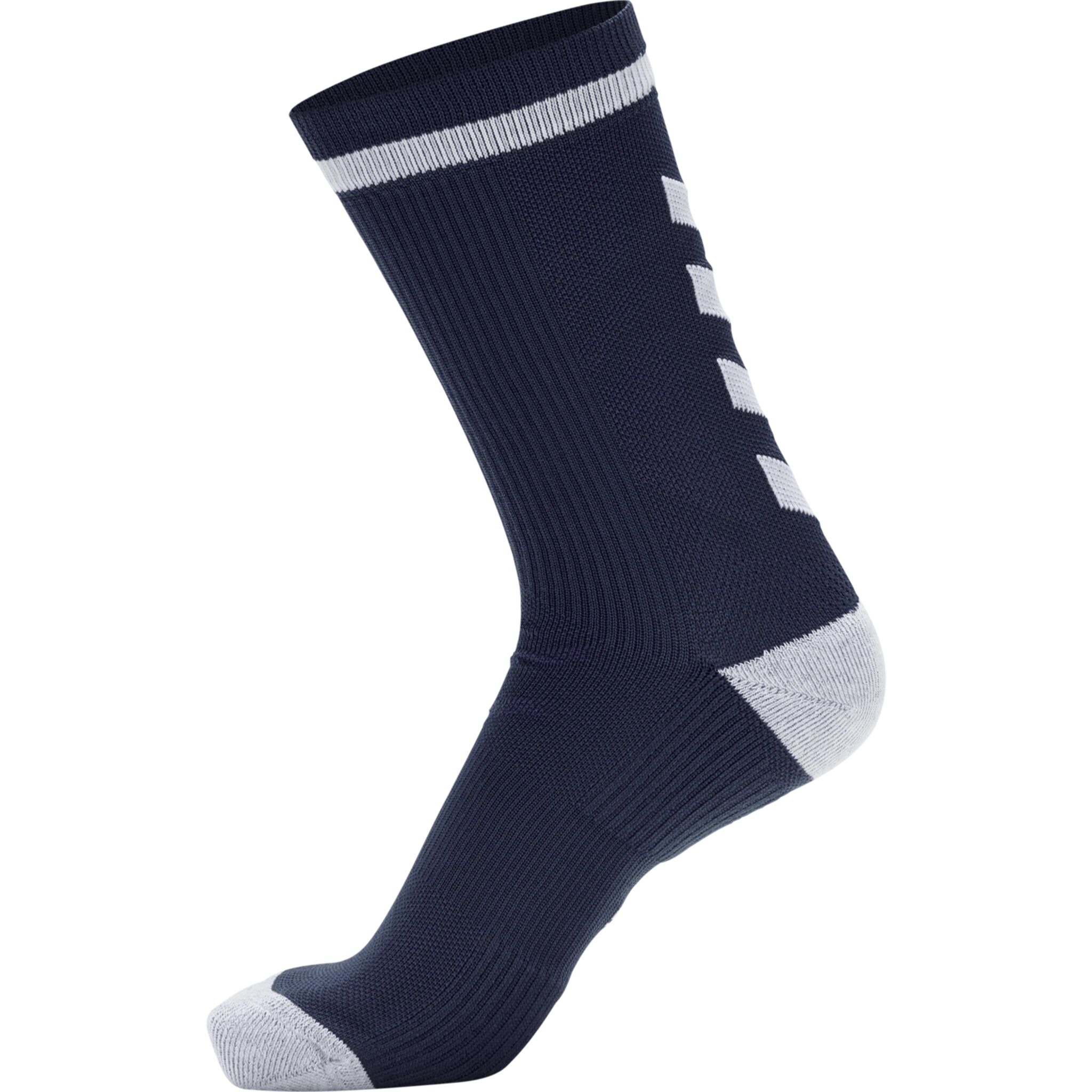 Hummel Elite Indoor Sock Low, treningssokk unisex 39-42 Navy/White