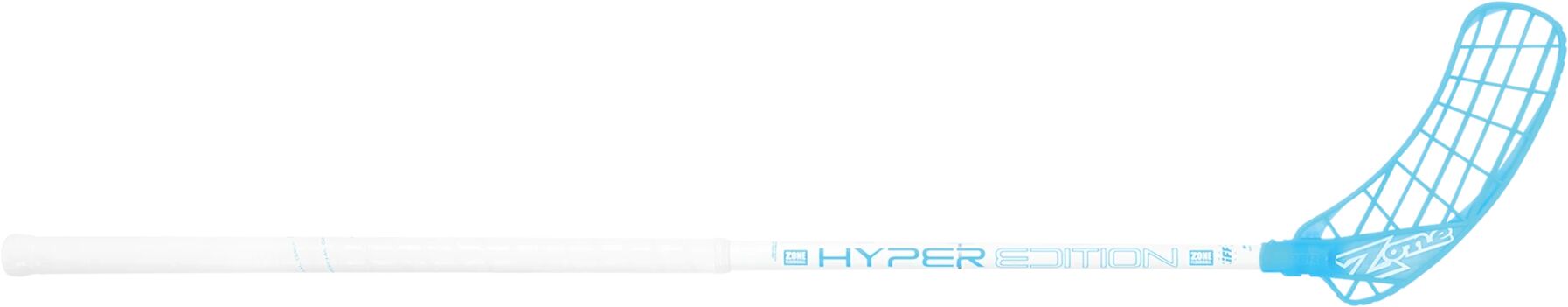 Zone HYPER Composite 27 white/ice blue -21/22, innebandykølle senior R (96cm) White/Ice Blue