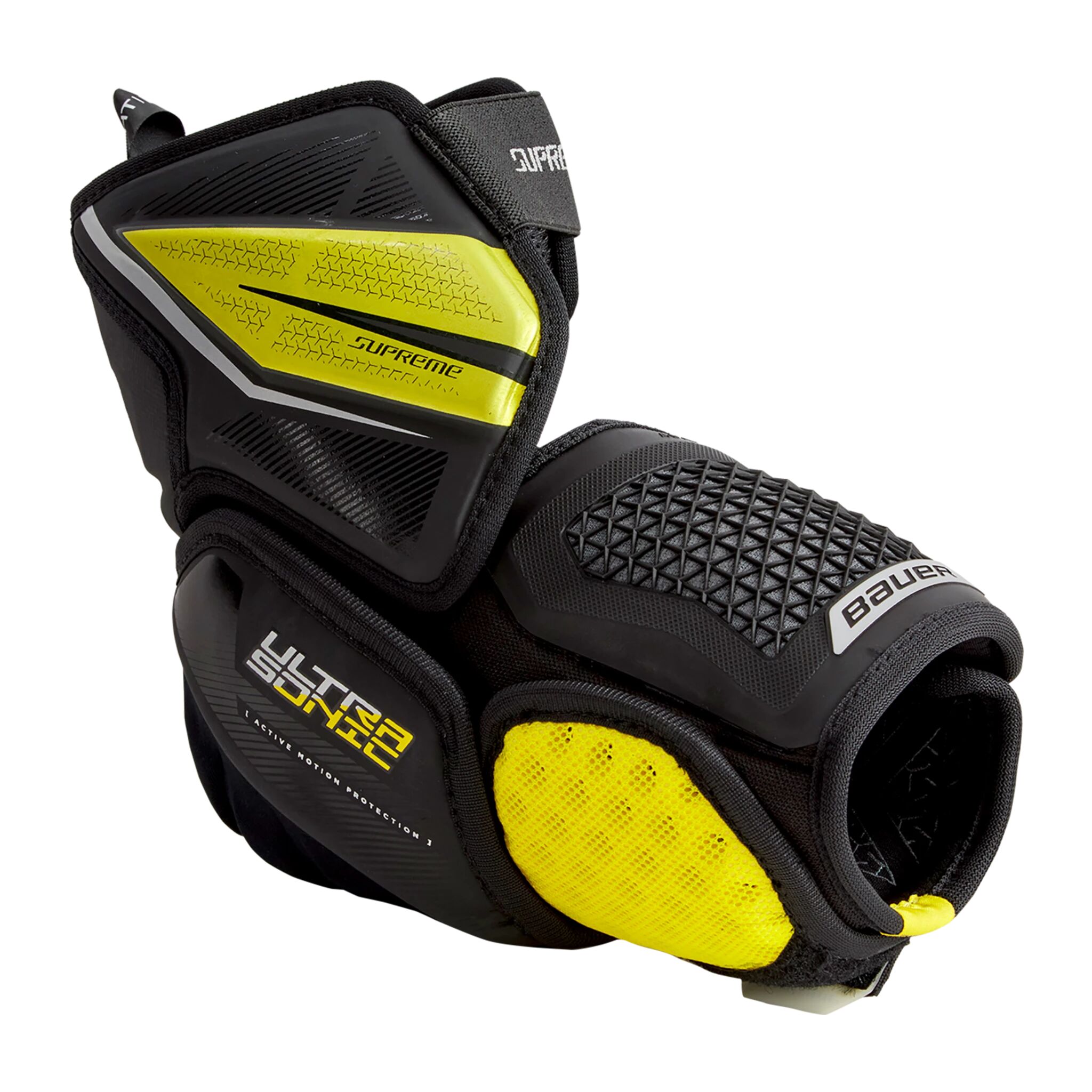 bauer S21 SUPREME ULTRASONIC ELBOW PAD - INT 21/22, albuebeskytter intermediate M/147-165 BLACK