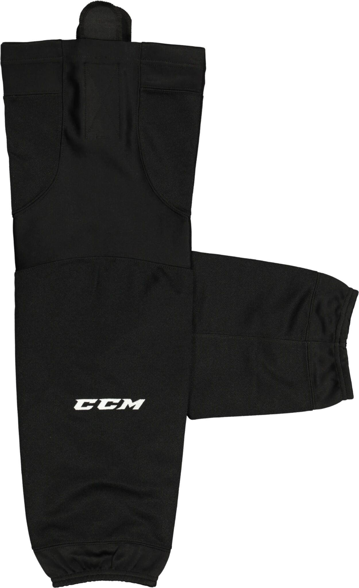 CCM 6000 Edge Sock, hockeygamasjer intermediate -0- Black (Noir)