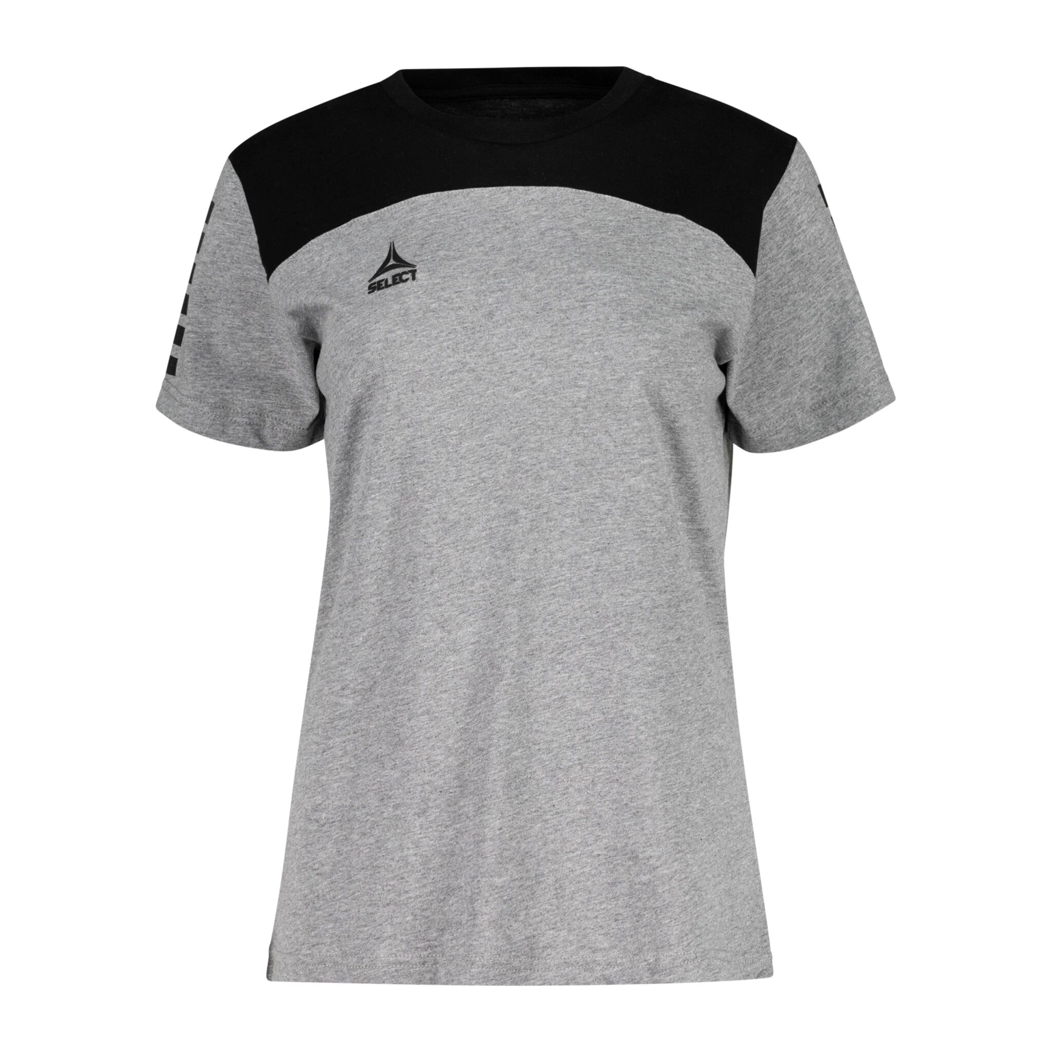 Select T-Shirt Oxford women, t-skjorte dame Large GREY/BLACK