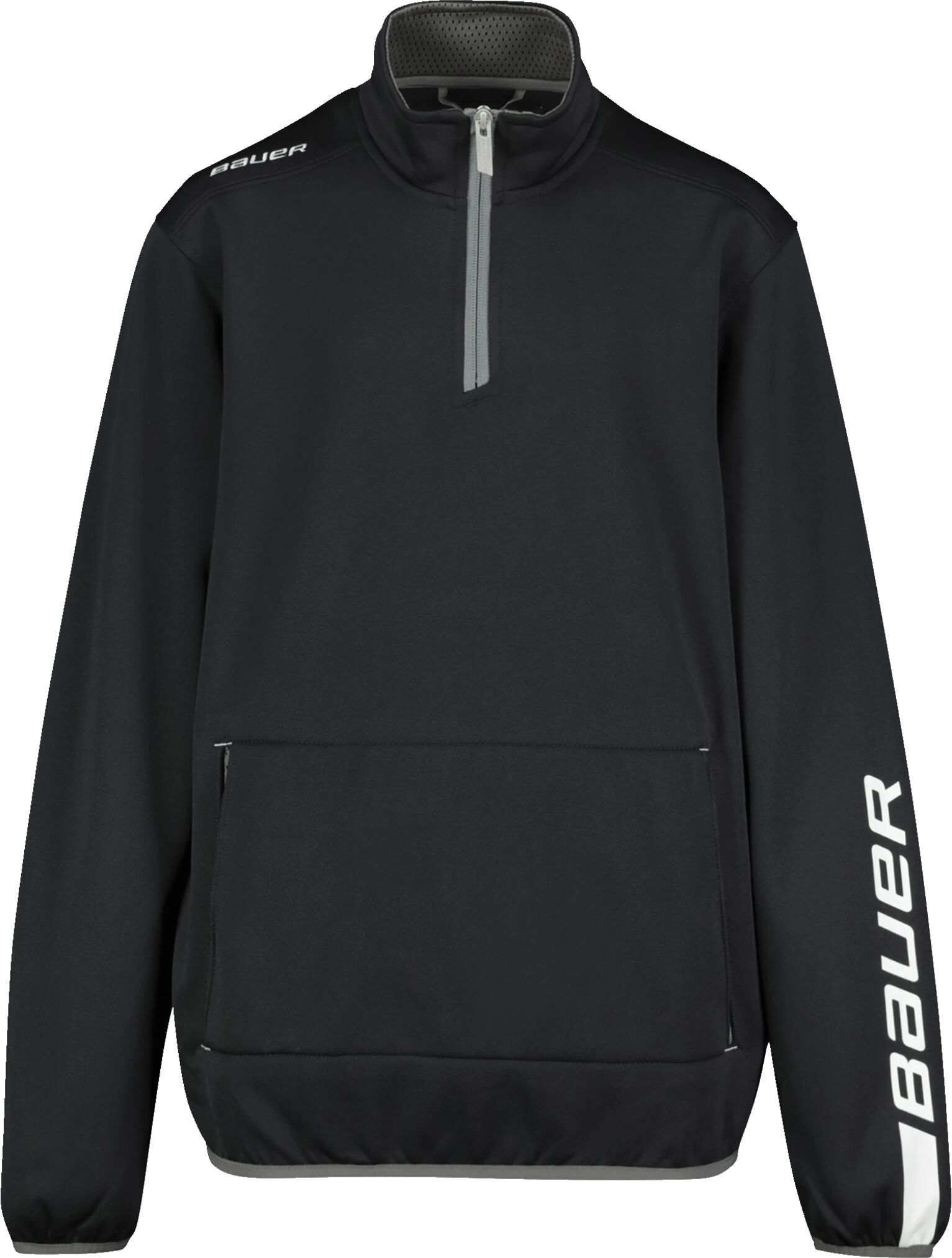 bauer EU Team Jogging Top, treningstrøye junior XXS/110 BLACK