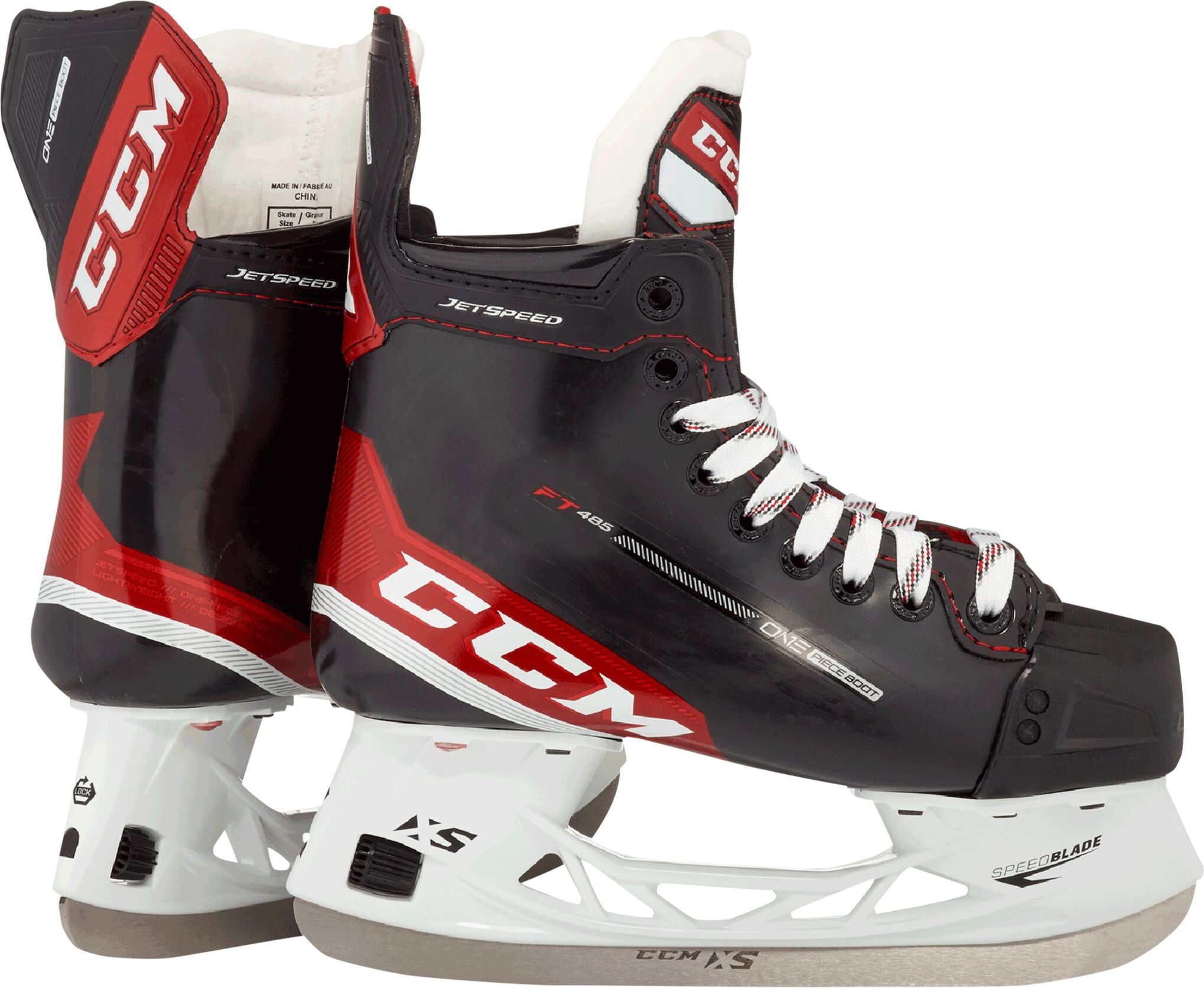 CCM SK JETSPEED FT485 JR 21/22, hockeyskøyte junior R 2,5/35,5 Regular