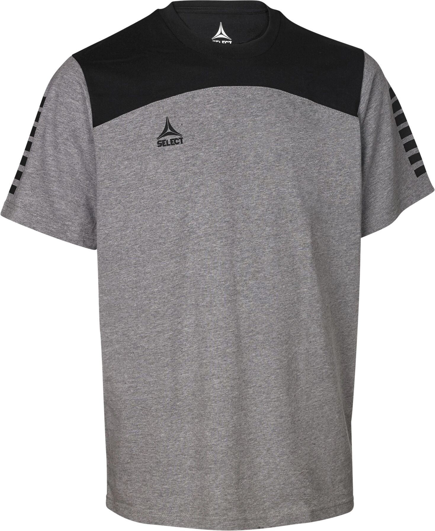 Select T-Shirt Oxford, t-skjorte herre 12 years GREY/BLACK