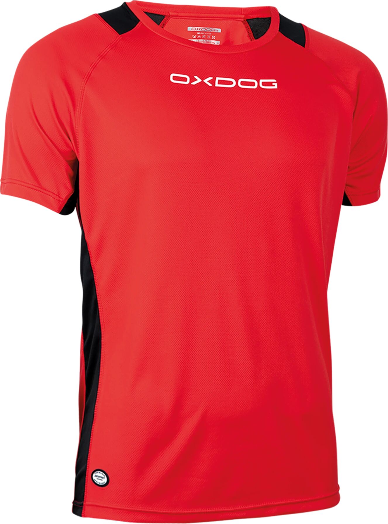 Oxdog 2021 AVALON SHIRT Sr, treningstrøye senior 140 RED