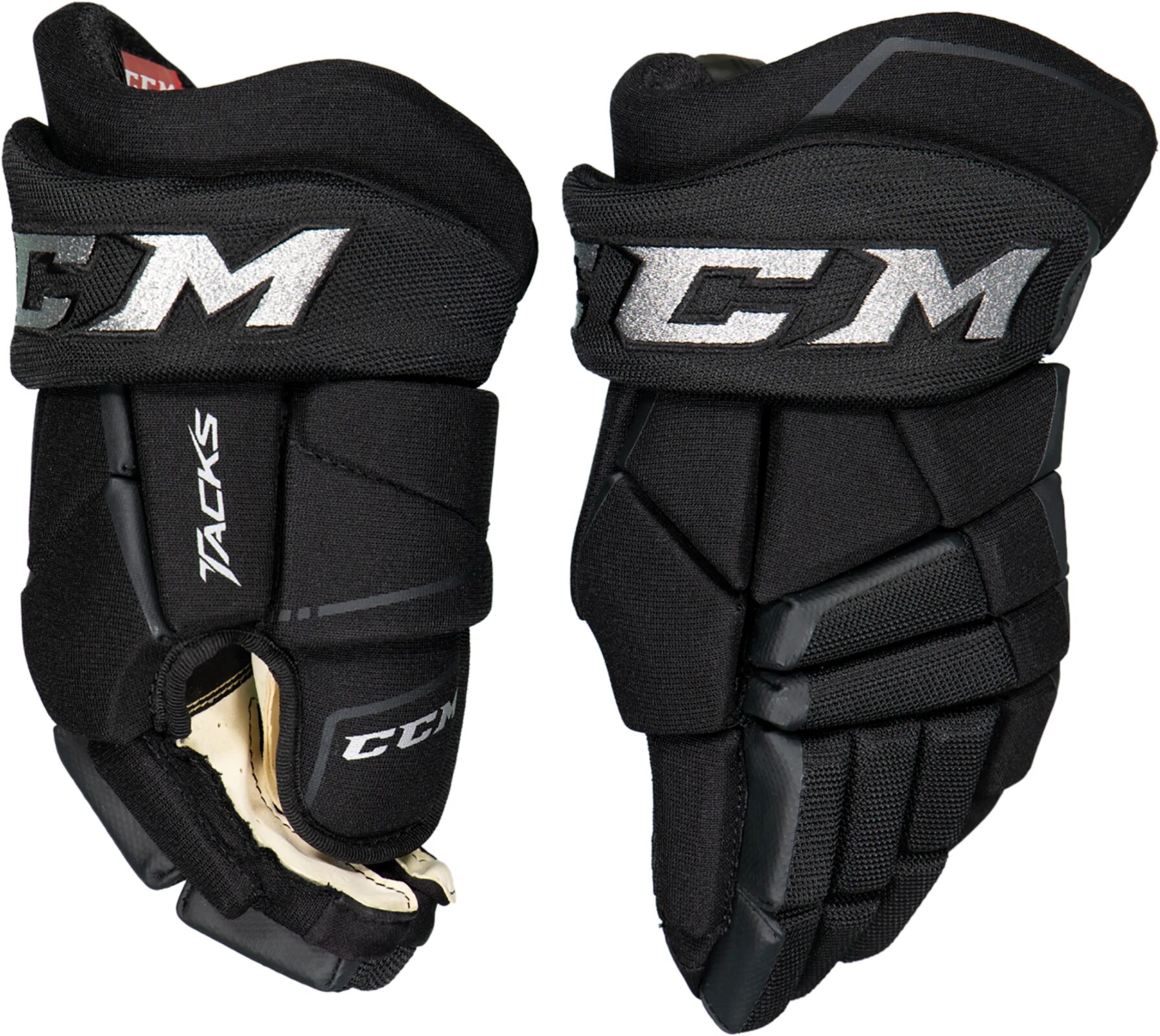 CCM Tacks Limited Edition Junior Hockey Gloves, hockeyhanske senior 14 Black/Sliver