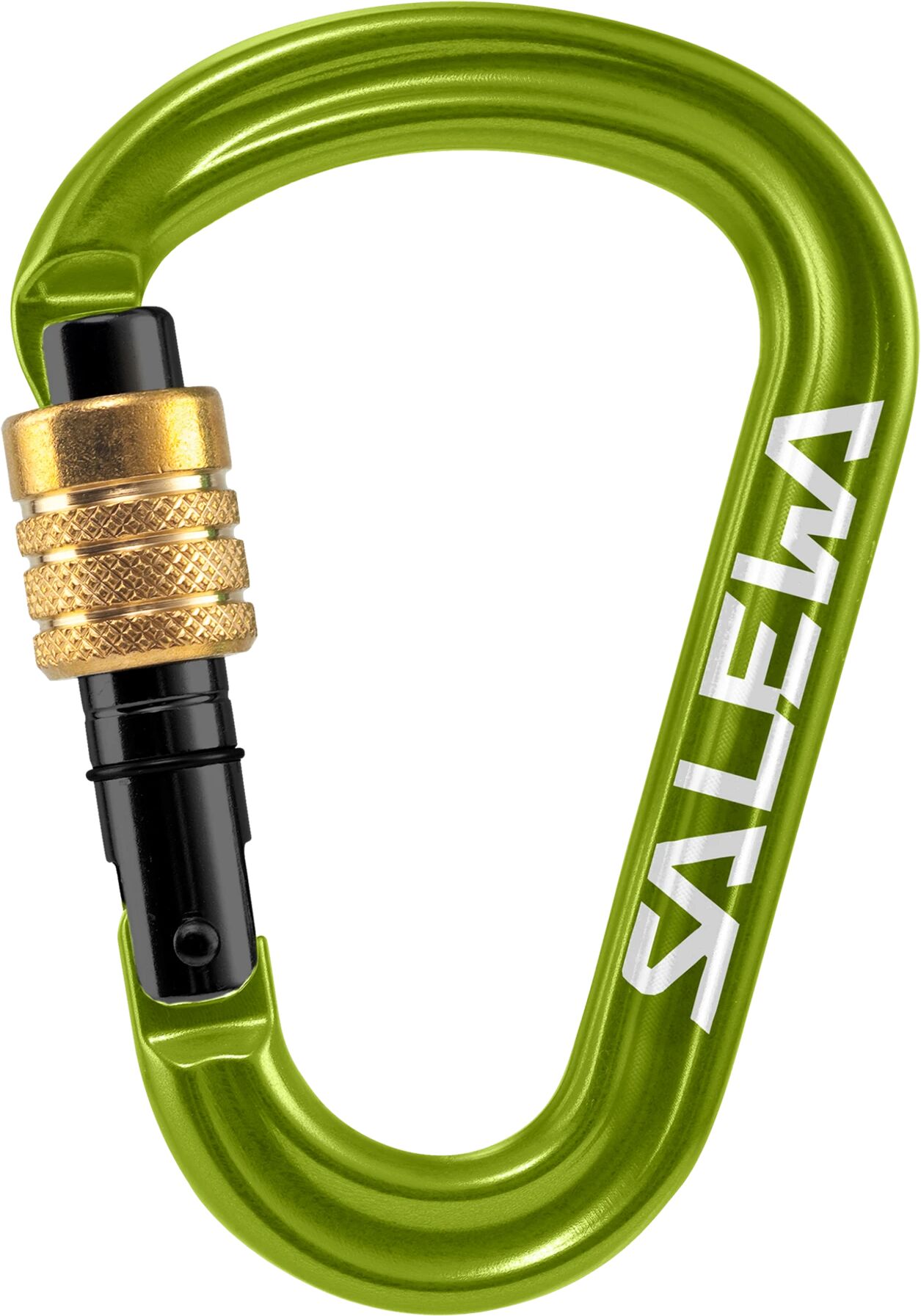 Salewa HMS Pro Carabiner, karabinkrok UNI Fluo Green