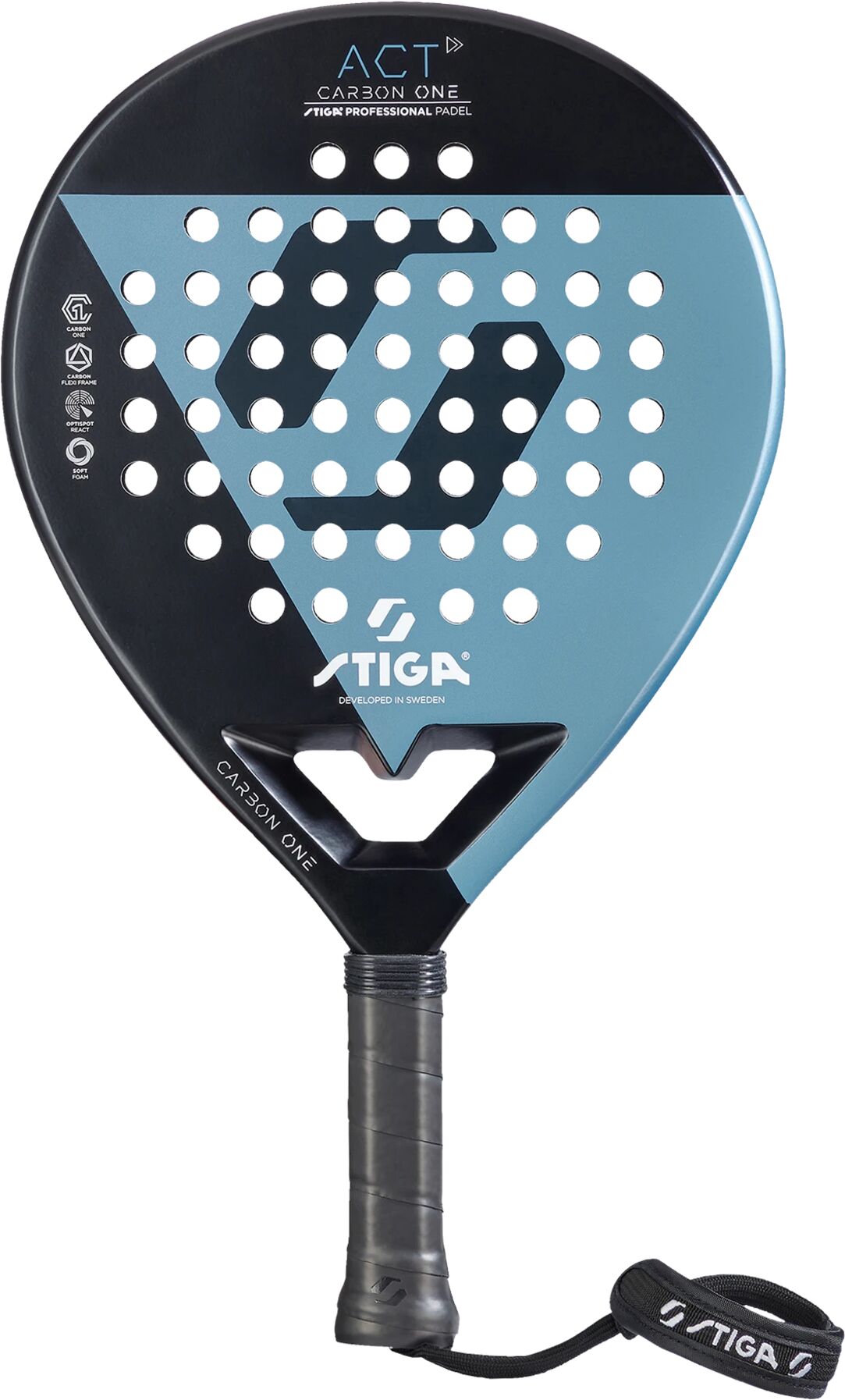 Stiga Padel Racket ACT, padelracket unisex One Size Black/Blue