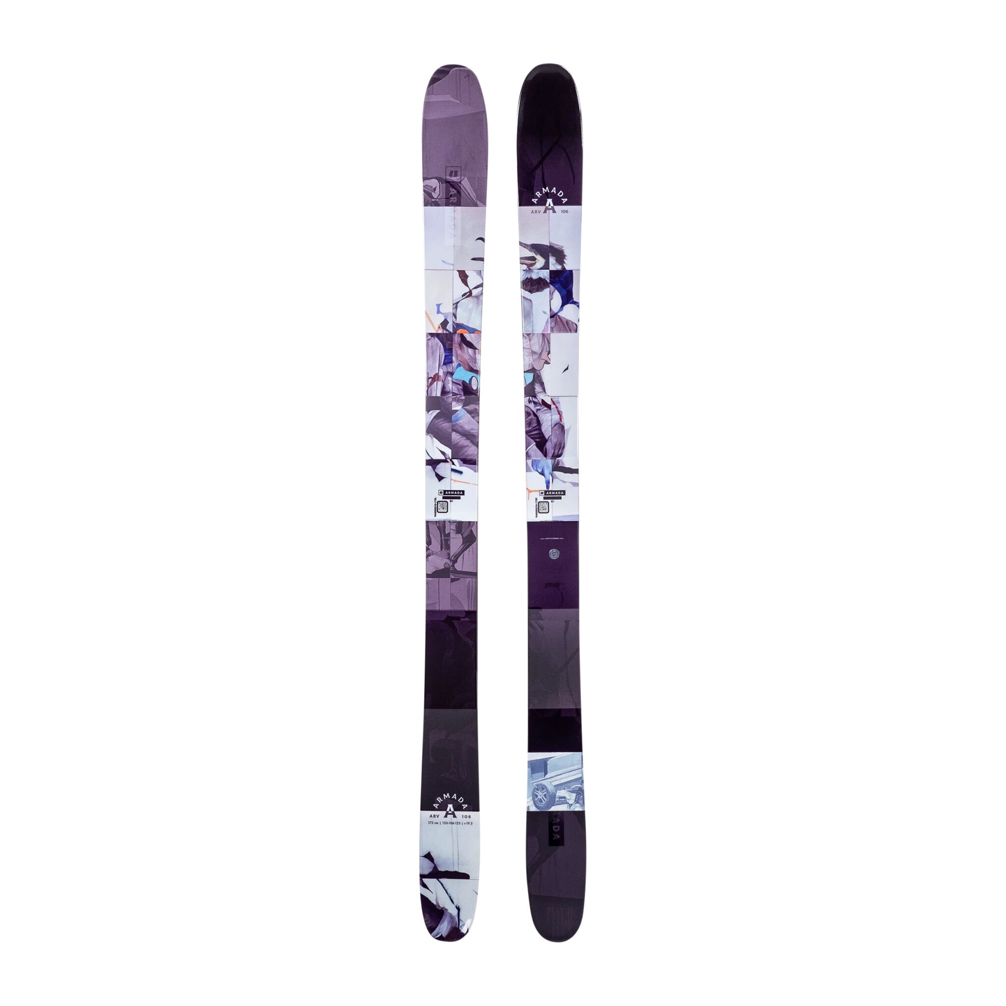 Armada Freeride Twintip Skis ARV 106 21/22, twintip ski 180 Multicolour