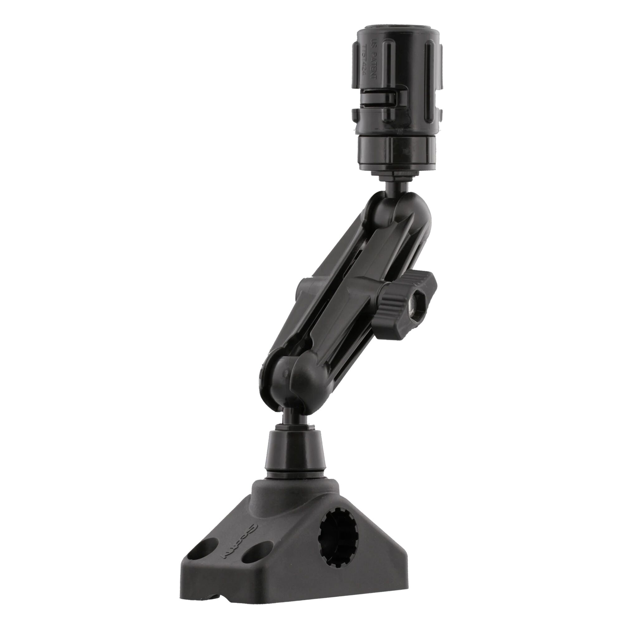 Scotty 152 Ball Mounting System with GearHead Adaptor, kulefestesystem med utstyrshode m/monteringsbrakett STD BLACK