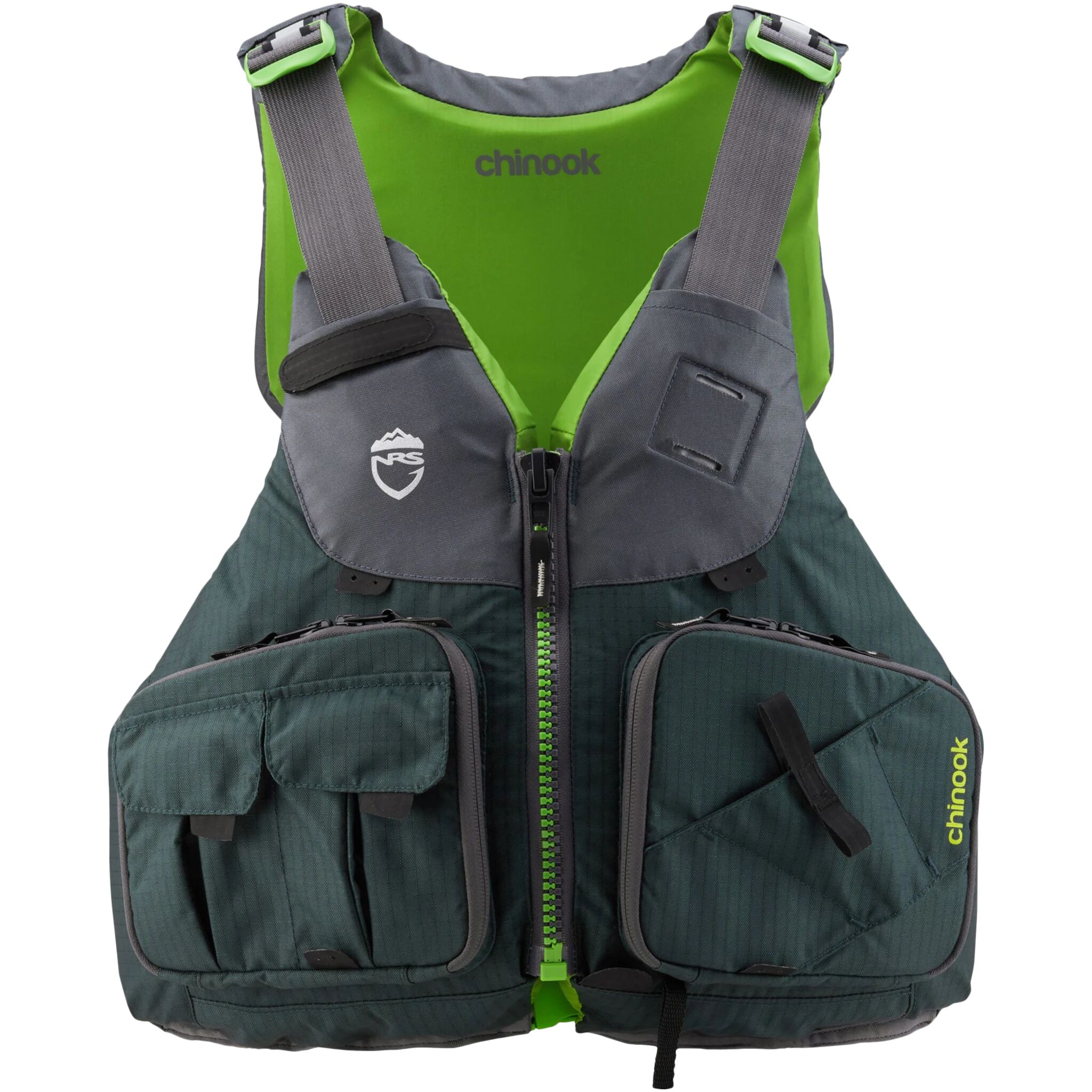 NRS Chinook Fishing Pfd, padlevest senior XS/M Bayberry