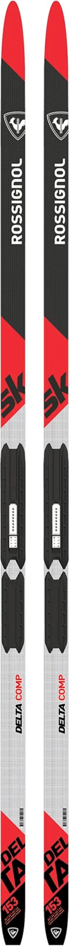 Rossignol XC Skis Delta Comp Skate Jr -IFP 21/22, skøyteski junior 153cm/30-45kg White/Red