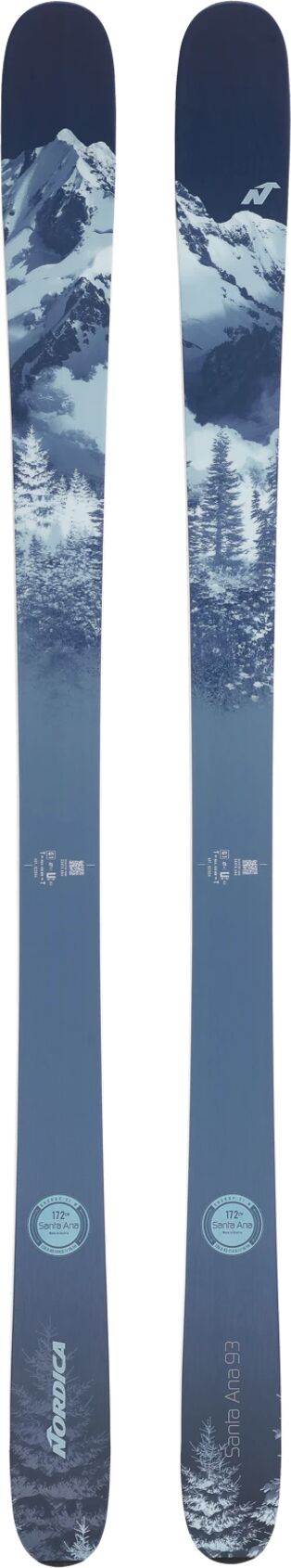 Nordica Santa Ana 93, storfjellski dame 158 Blue_White