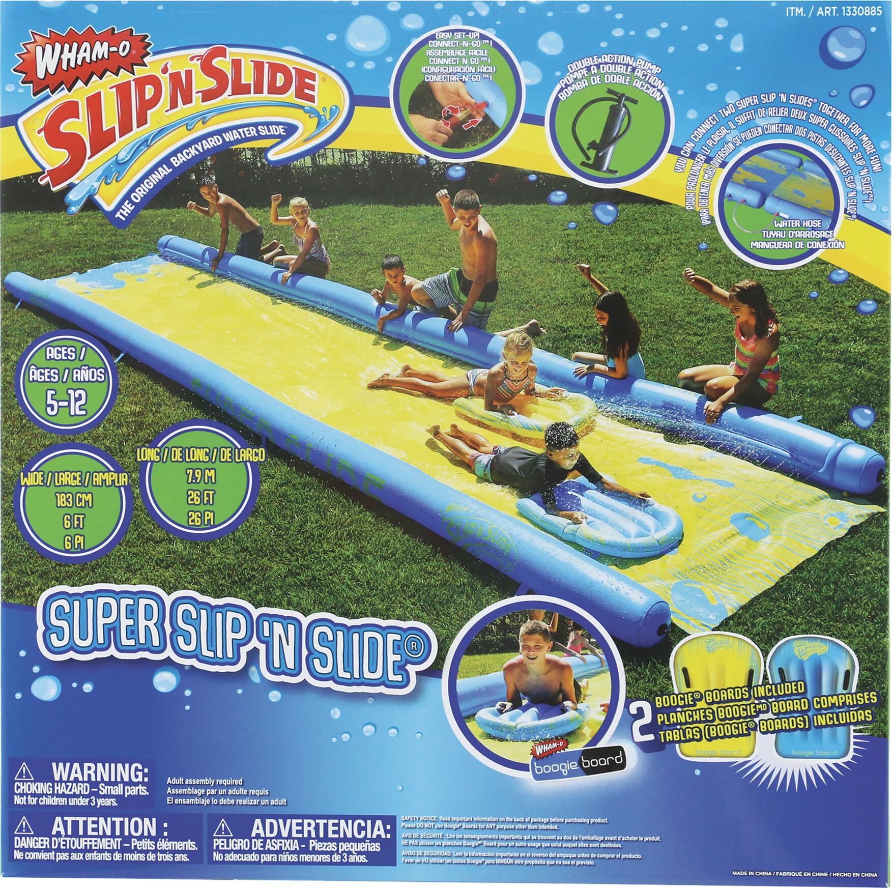 WHAM-O Slip N Slide Waterslide Super, vannbane STD STD