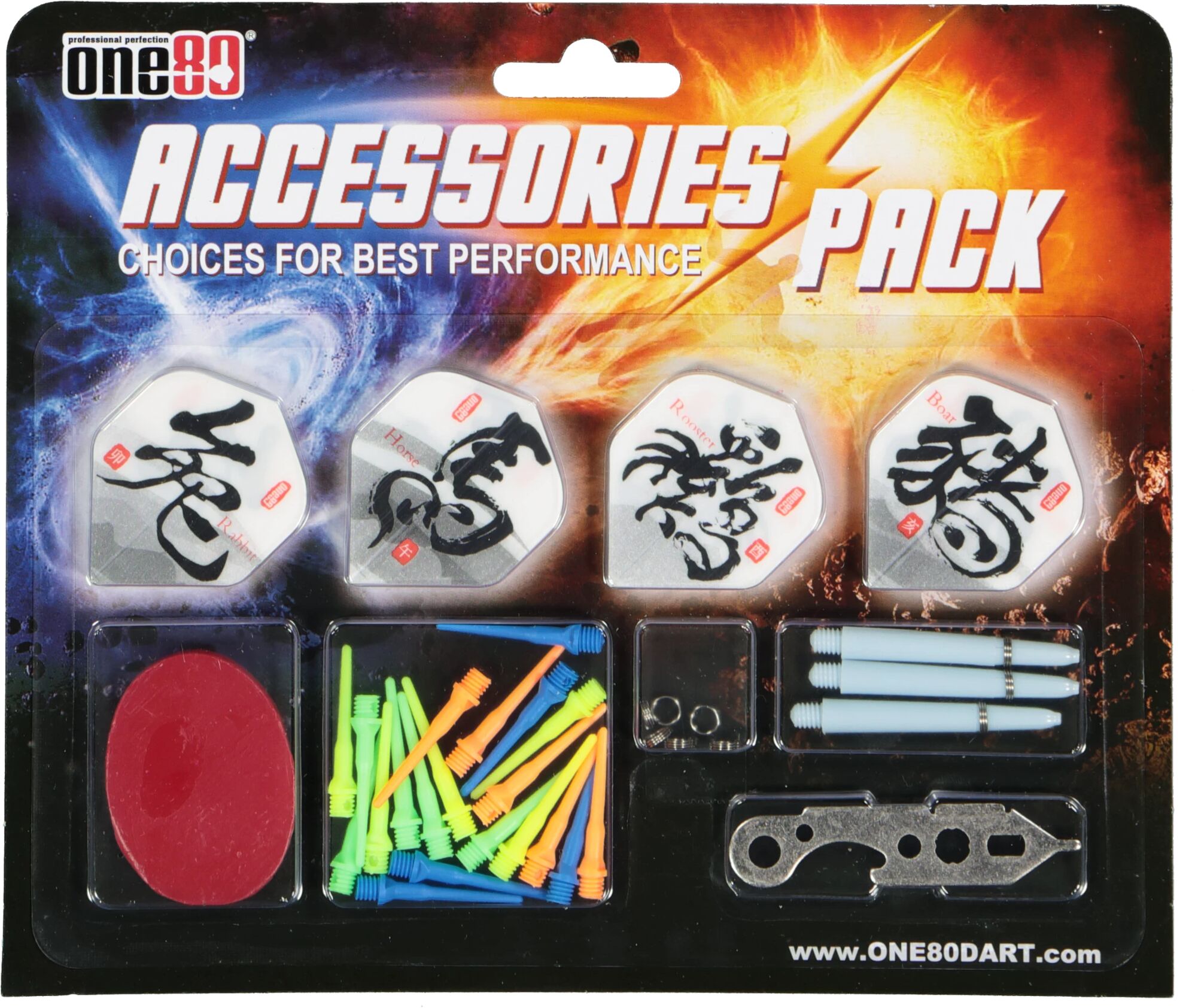 One80 Accessories Pack B, dart STD STD