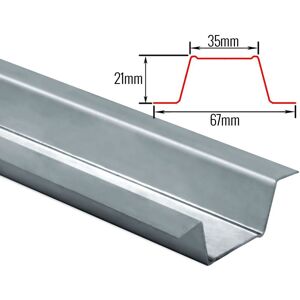 Dreamscreen Prosilence Furring Channel For Wall And Ceiling Detachment 2m