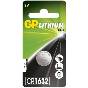 Gp Lithium Cell Cr1632-Batteri, 1 Pakk