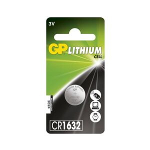 Gp Lithium Cell Cr1632-Batteri, 1 Pakk