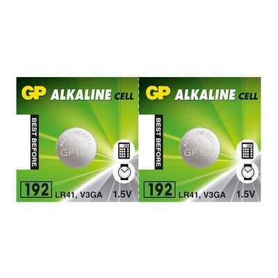 You2Toys Gp Alkaline Lr41-Batteri, 2 Pakk You2Toys Gp Alkaline Lr41-Batteri, 2 Pakk