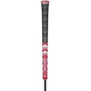 Golf Pride Mcc Teams Golf Grips-Midsize-Dark Red/white