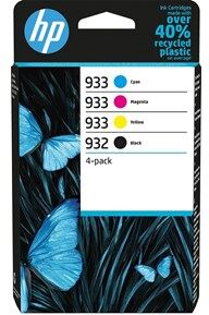 HP 932 black / 933 CMY Original Inks 4-pack