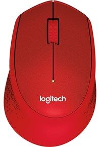 Logitech M330 Silent Plus - Red