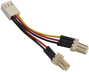 Deltaco SSI-36 - Y-kabel 3-pins