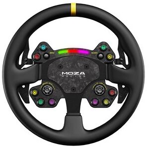 MOZA Racing  RS V2 Steering Wheel, Round - Leather (33 cm)