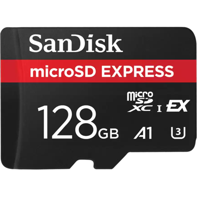 SanDisk microSD Express Card - 128GB SanDisk microSD Express Card - 128GB