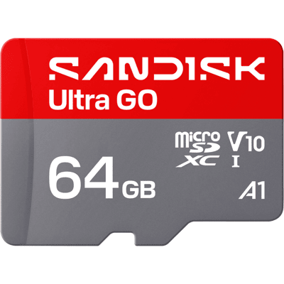 SANDISK Ultra® GO microSD™ Card 64GB SANDISK Ultra® GO microSD™ Card 64GB