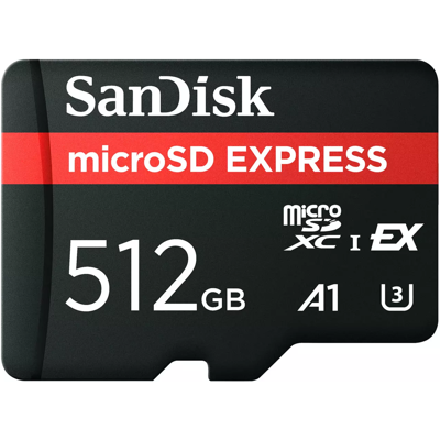 SanDisk microSD Express Card - 512GB SanDisk microSD Express Card - 512GB