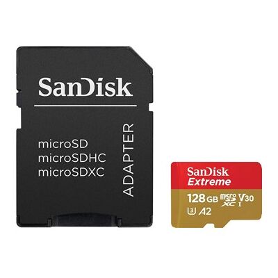 SanDisk Extreme MicroSD 128GB SanDisk Extreme MicroSD 128GB