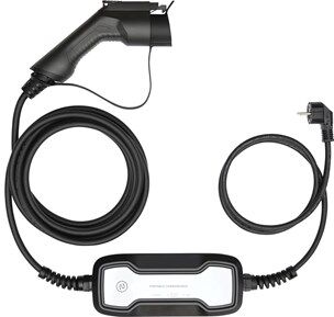 Deltaco E-Charge Cable Mode 2, Schuko - Type 1, 10-16A, 5M