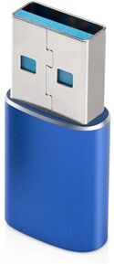 Andersson USB-A to USB-C adapter 3A, 60W - Blue