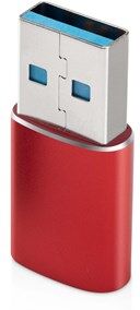 Andersson USB-A to USB-C adapter 3A, 60W - Red