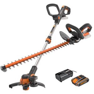 WORX 20V PowerShare Trimmer and Hedge combo (1x2.0Ah with 1h charger)