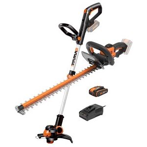 WORX 20V PowerShare Trimmer and Hedge combo (1x2.0Ah with 1h charger)