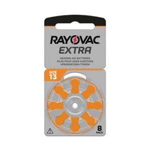 Rayovac Extra 13 orange, 8-pack