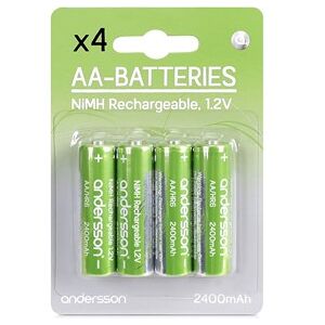 Andersson HR06 AA 1,2V 2400mAh