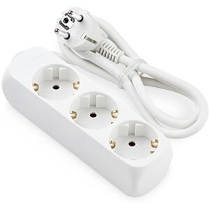 ON Extension lead 3-way socket grounded, 1m ON Extension lead 3-way socket grounded, 1m