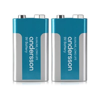 Andersson 9V Alcaline 2p Andersson 9V Alcaline 2p