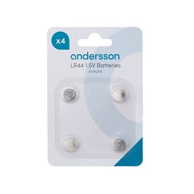 Andersson LR44 Alkaline 4pcs Andersson LR44 Alkaline 4pcs