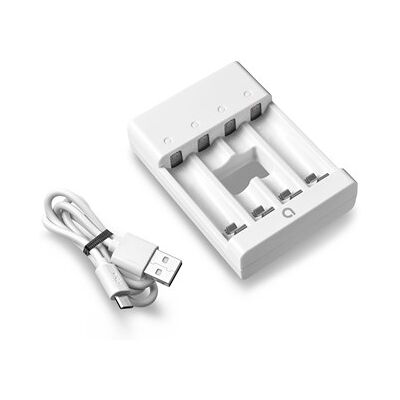 Andersson USB Battery Charger 4 Slots AA/AAA White Andersson USB Battery Charger 4 Slots AA/AAA White