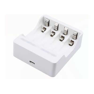 Andersson USB-C Battery Charger 4 Slots AA/AAA White Andersson USB-C Battery Charger 4 Slots AA/AAA White