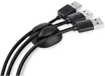 Andersson Cable drop 3 cables medium 4-p Black/White